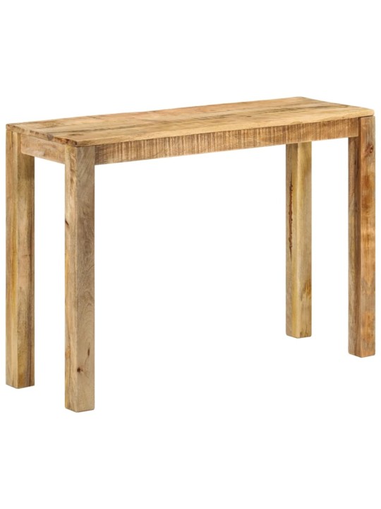 Konsolinis staliukas, 110x35x76cm, neapdorota mango mediena