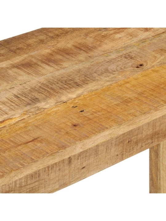 Konsolinis staliukas, 110x35x76cm, neapdorota mango mediena