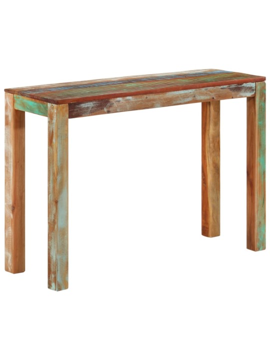 Konsolinis staliukas, 110x35x76cm, perdirbtos medienos masyvas