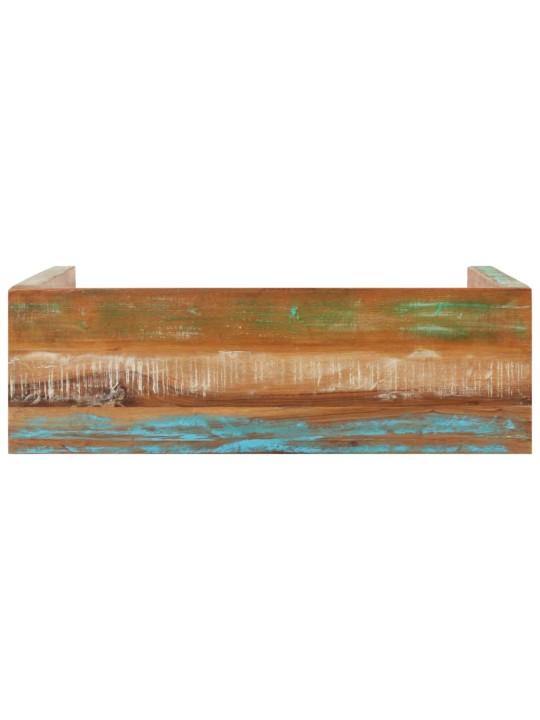 Konsolinis staliukas, 110x35x76cm, perdirbtos medienos masyvas