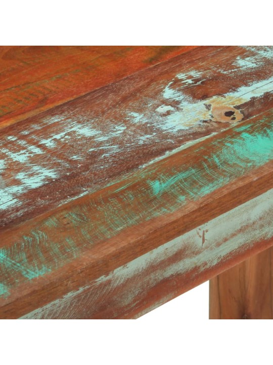 Konsolinis staliukas, 110x35x76cm, perdirbtos medienos masyvas