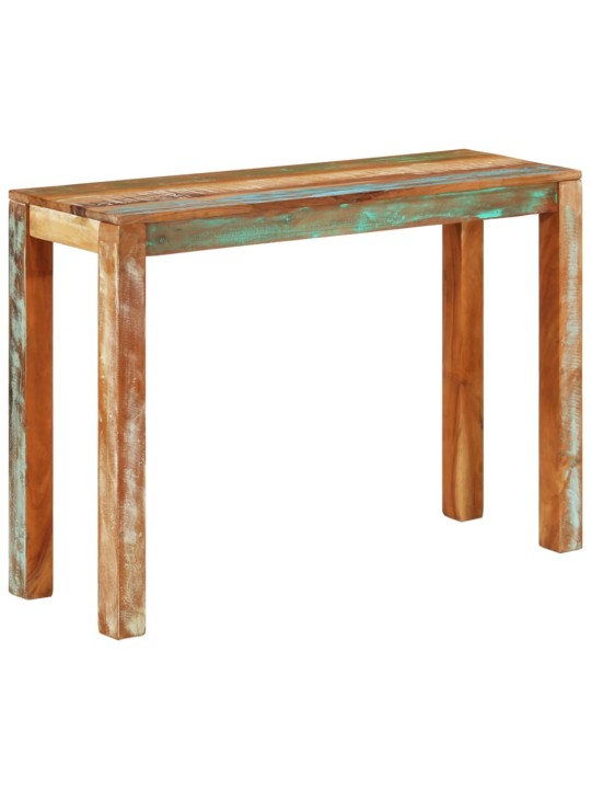 Konsolinis staliukas, 110x35x76cm, perdirbtos medienos masyvas