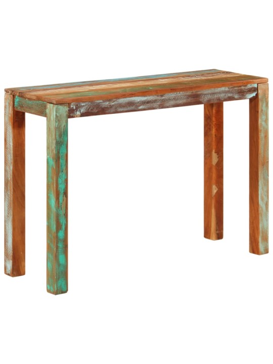 Konsolinis staliukas, 110x35x76cm, perdirbtos medienos masyvas