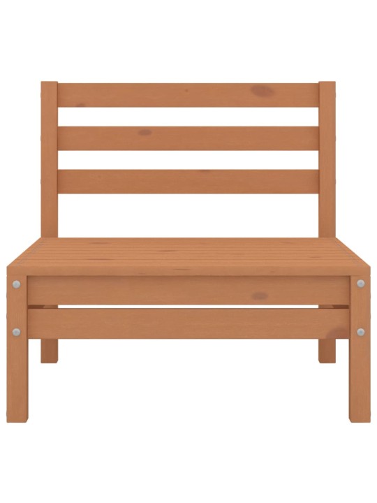 Dvivietė sodo sofa, medaus ruda, pušies masyvas (806590)