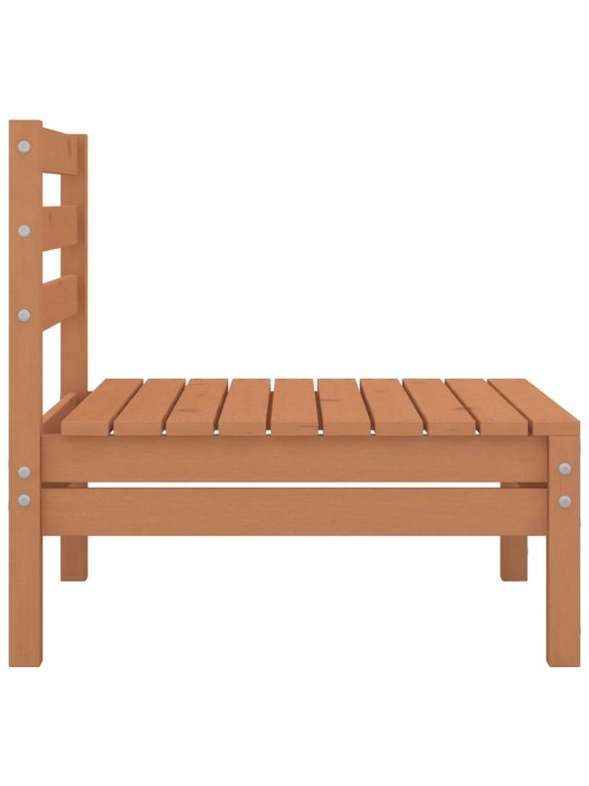 Dvivietė sodo sofa, medaus ruda, pušies masyvas (806590)