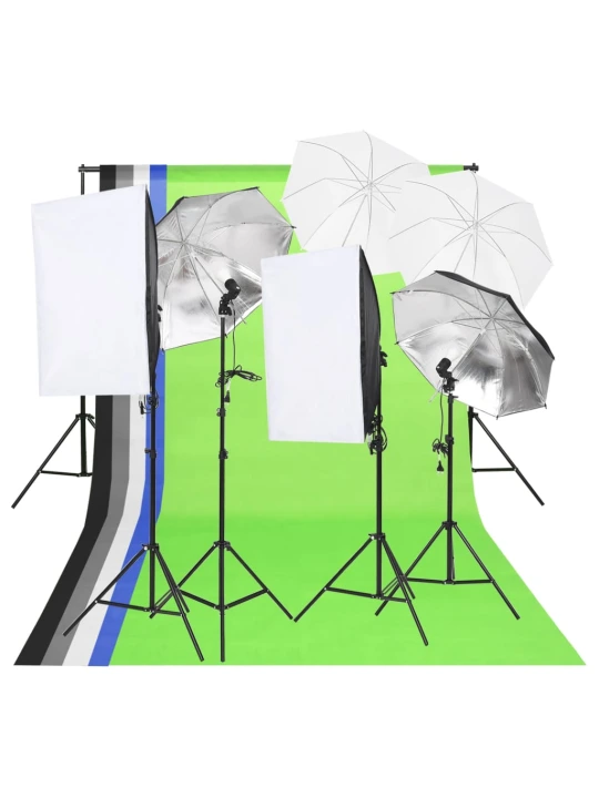 Fotostudijos apšvietimo rinkinys