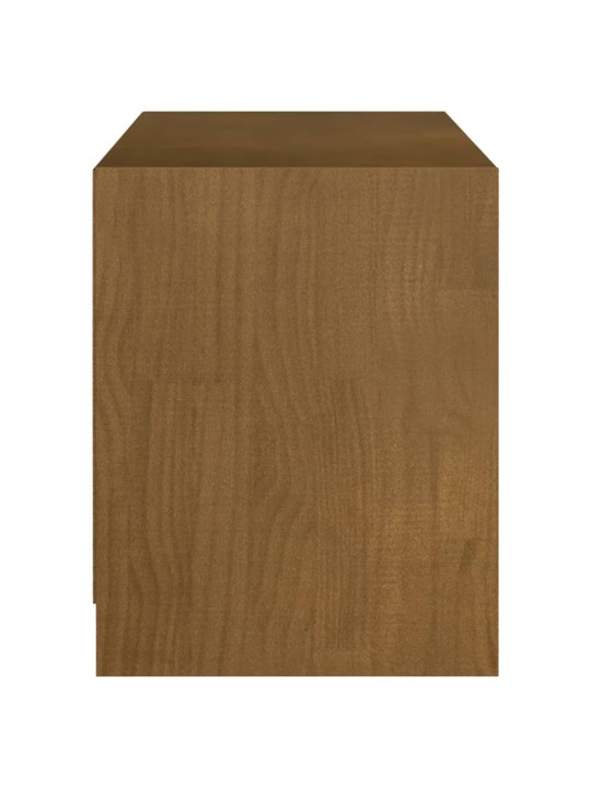 Televizoriaus spintelė, medaus ruda, 104x33x41cm, pušis
