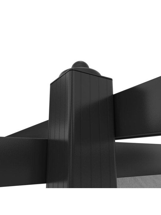 Sodo pavėsinė su įtraukiamu stogu, antracito spalvos, 4x3m