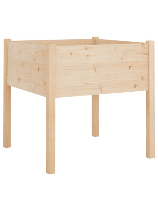 Sodo loveliai, 2vnt., 70x70x70cm, pušies medienos masyvas