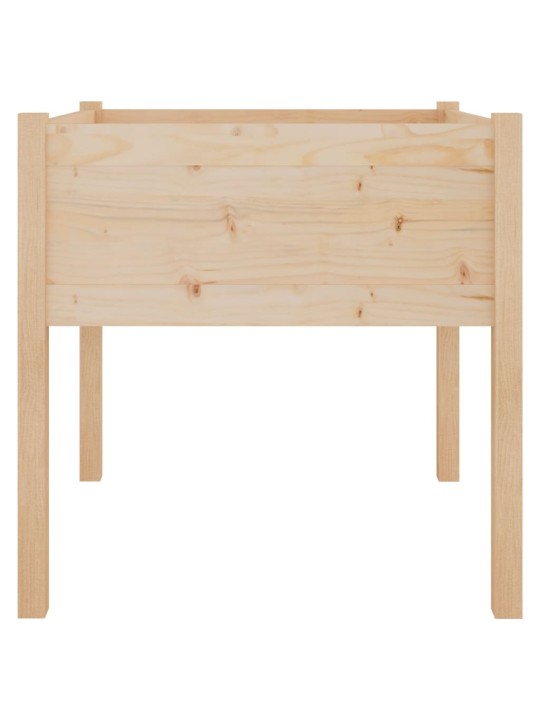 Sodo loveliai, 2vnt., 70x70x70cm, pušies medienos masyvas