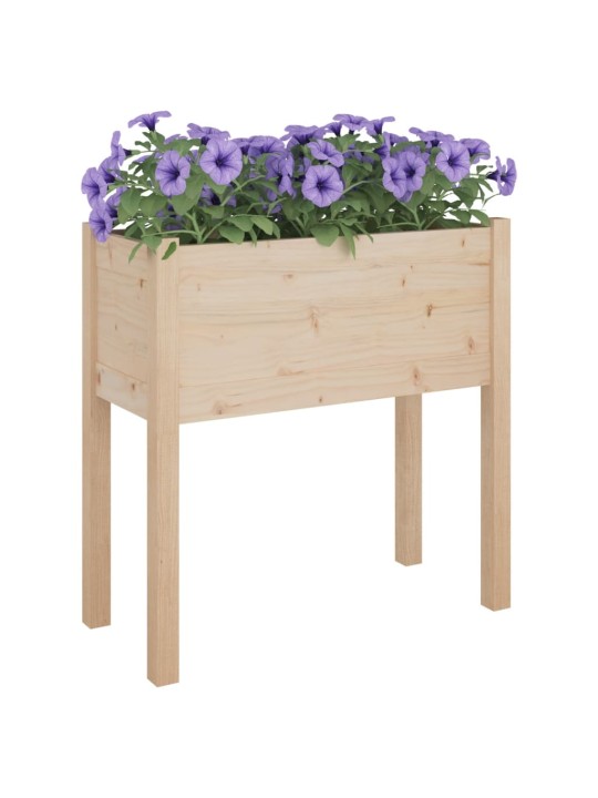 Sodo loveliai, 2vnt., 70x31x70cm, pušies medienos masyvas