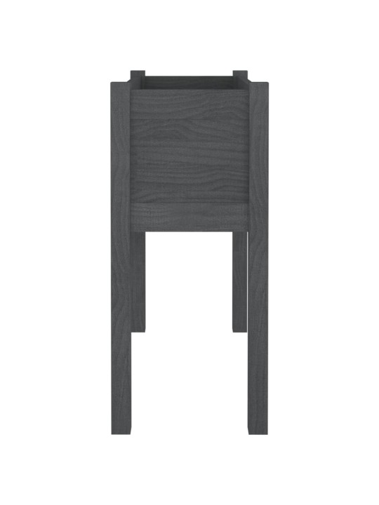 Sodo loveliai, 2vnt., pilki, 70x31x70cm, pušies masyvas