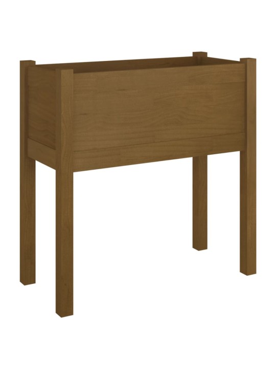 Sodo loveliai, 2vnt., medaus rudi, 70x31x70cm, pušies masyvas