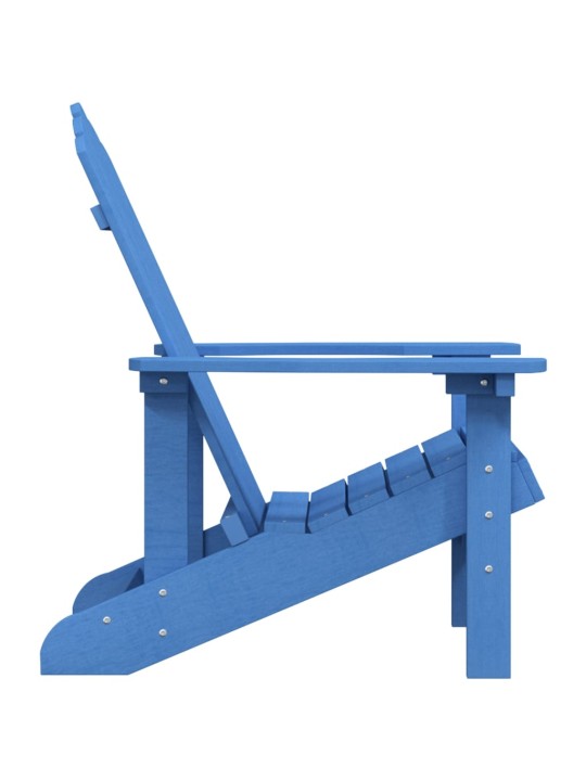 Sodo Adirondack kėdė, mėlynos spalvos, HDPE