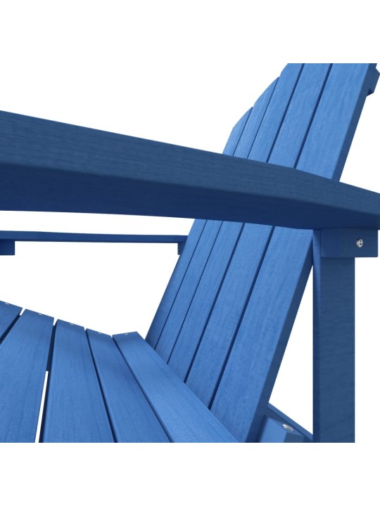 Sodo Adirondack kėdė, mėlynos spalvos, HDPE