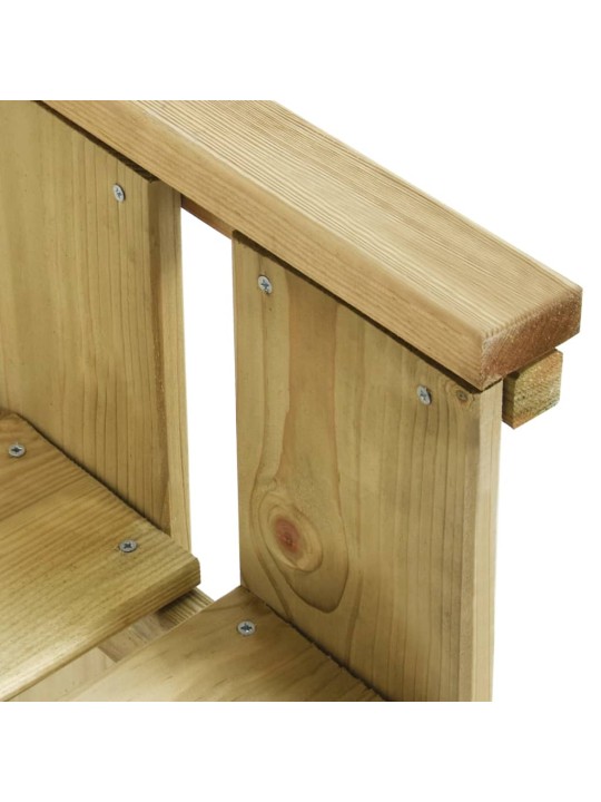 Sodo suoliukas, 121cm, impregnuota pušies mediena