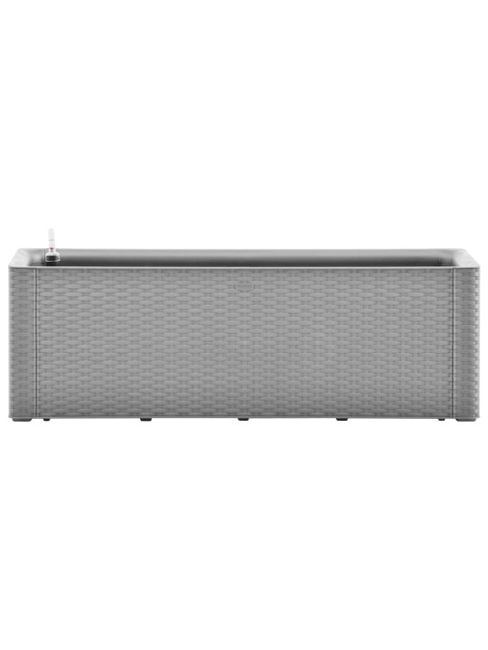 Lovelis su savaiminio laistymo sistema, pilkas, 100x43x33cm