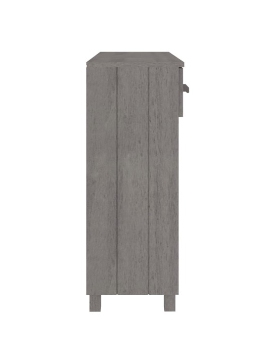 Konsolinis staliukas HAMAR, šviesiai pilkas, 90x35x90cm, pušis