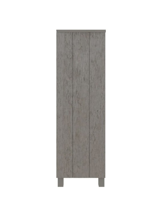 Knygų spintelė HAMAR, šviesiai pilka, 85x35x112cm, pušis