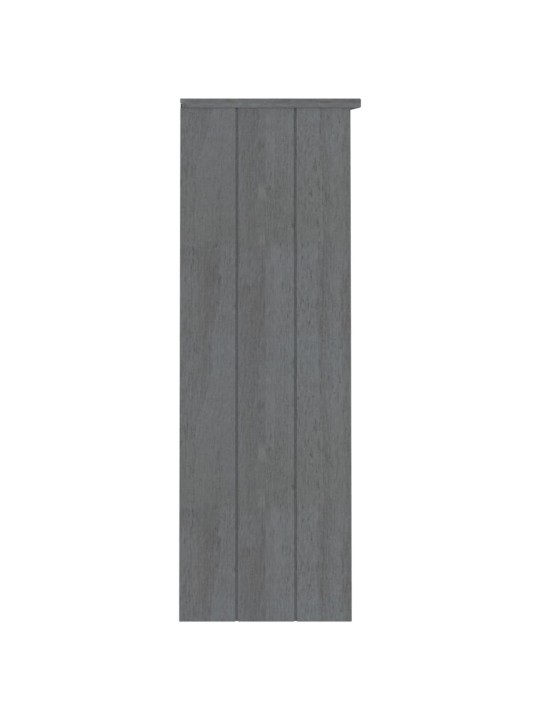 Komodos viršus HAMAR, tamsiai pilkas, 85x35x100cm, pušis