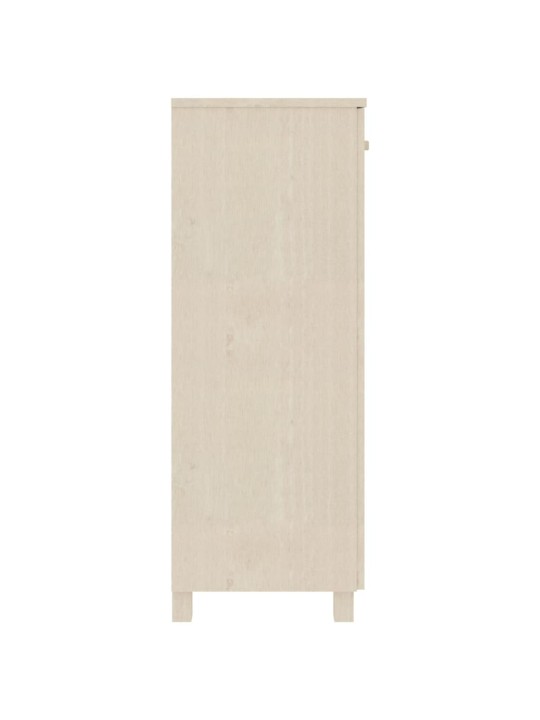 Batų spintelė HAMAR, medaus ruda, 85x40x108cm, pušies masyvas