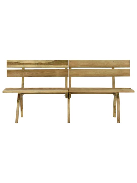 Sodo suoliukas, 220cm, impregnuota pušies mediena