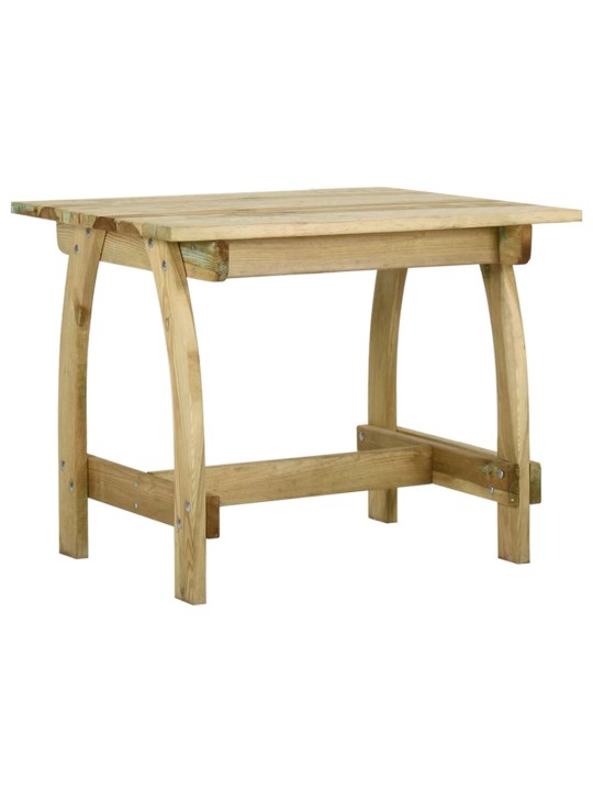Sodo stalas, 110x74x75cm, impregnuota pušies mediena