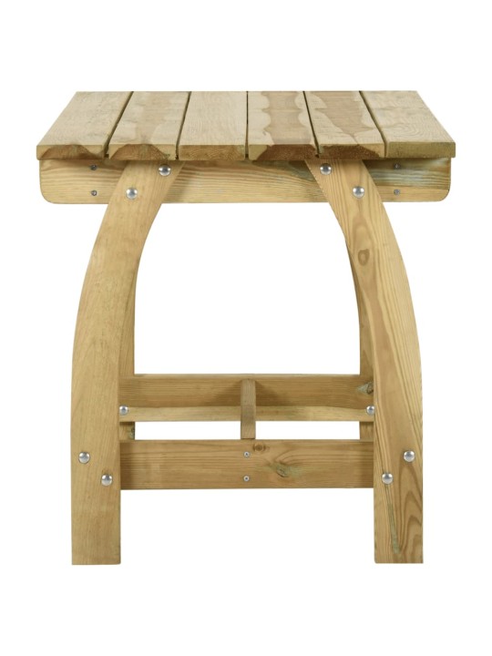 Sodo stalas, 110x74x75cm, impregnuota pušies mediena