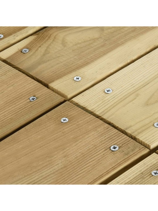 Sodo stalas, 110x74x75cm, impregnuota pušies mediena