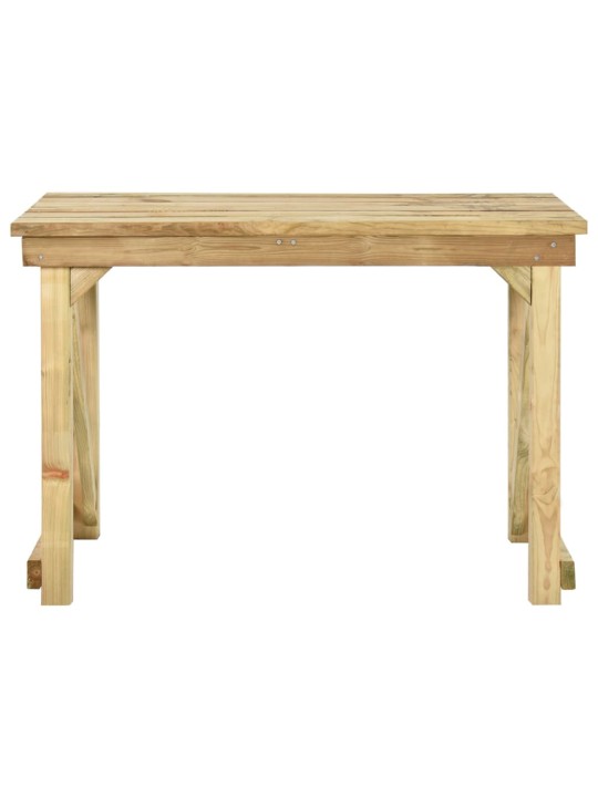 Sodo stalas, 110x79x75cm, impregnuota pušies mediena