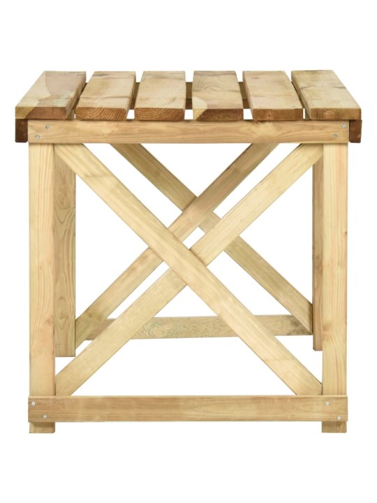 Sodo stalas, 110x79x75cm, impregnuota pušies mediena