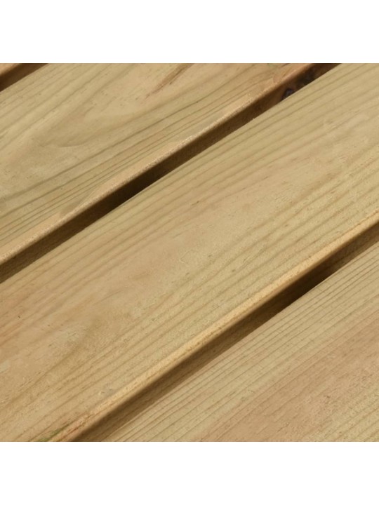 Sodo stalas, 110x79x75cm, impregnuota pušies mediena