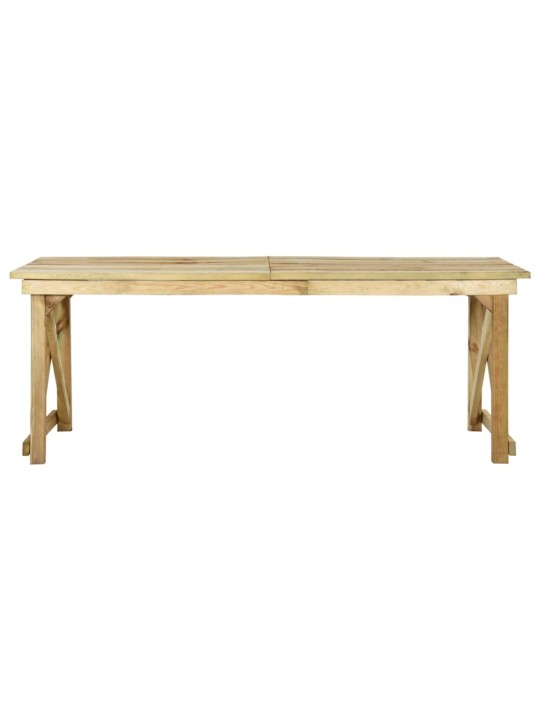Sodo stalas, 200x79x75cm, impregnuota pušies mediena