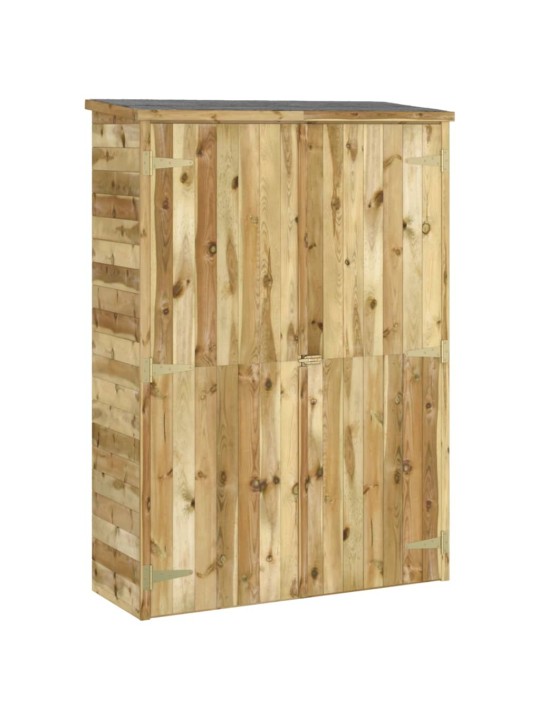 Sodo pašiūrė įrankiams, 123x45x171cm, impregnuota pušis