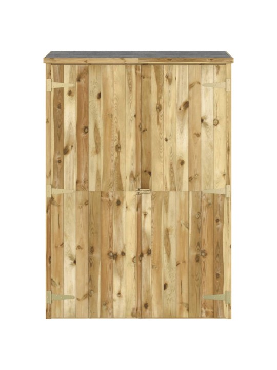 Sodo pašiūrė įrankiams, 123x45x171cm, impregnuota pušis