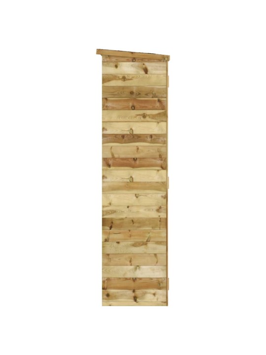 Sodo pašiūrė įrankiams, 123x45x171cm, impregnuota pušis
