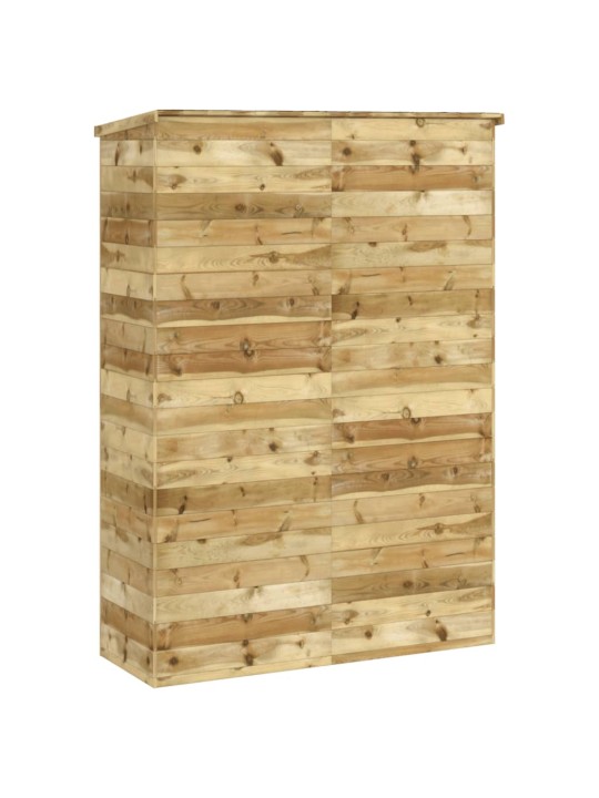 Sodo pašiūrė įrankiams, 123x45x171cm, impregnuota pušis