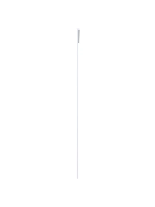 Stumdomos durys, baltos, 102,5x205cm, ESG stiklas ir aliuminis