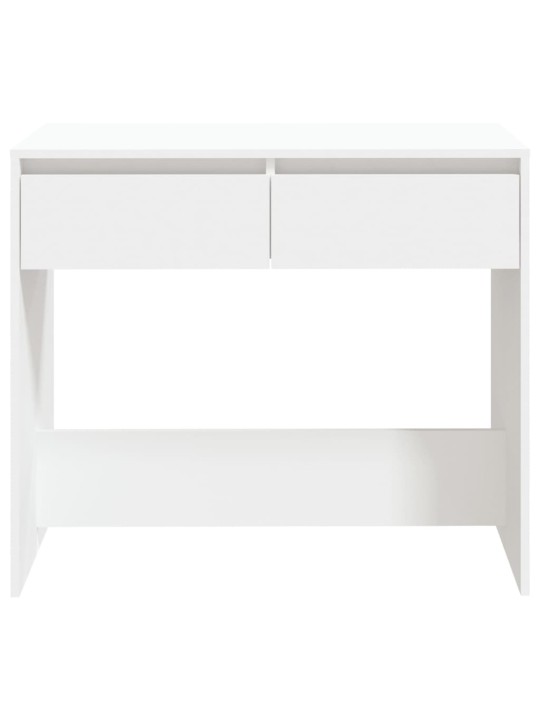 Konsolinis staliukas, baltos spalvos, 89x41x76,5cm, plienas