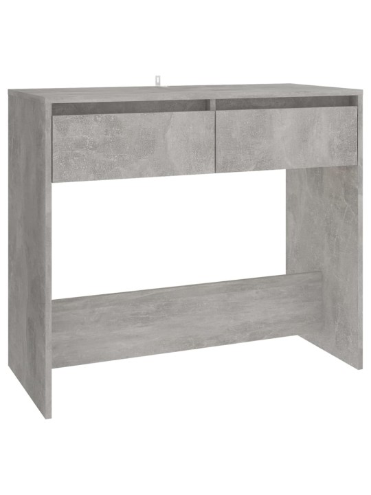 Konsolinis staliukas, betono pilkas, 89x41x76,5cm, plienas