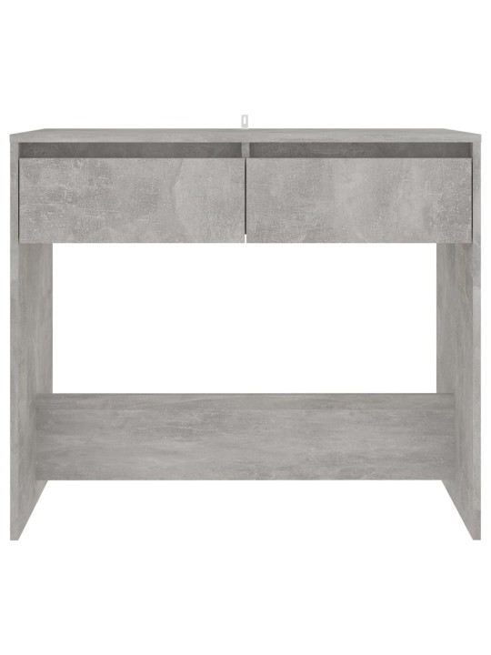 Konsolinis staliukas, betono pilkas, 89x41x76,5cm, plienas