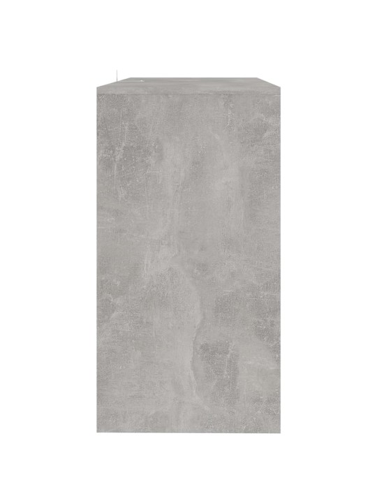 Konsolinis staliukas, betono pilkas, 89x41x76,5cm, plienas