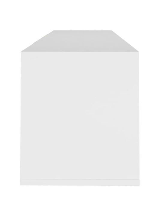 Televizoriaus spintelė, baltos spalvos, 120x30x40,5 cm, MDP