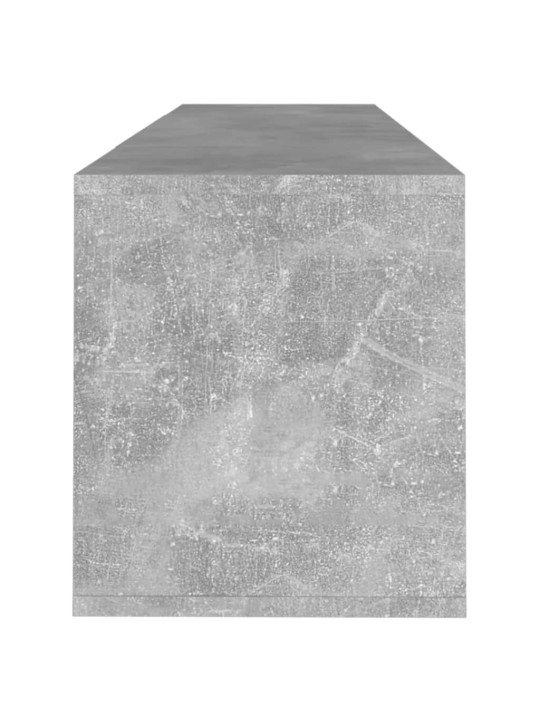 Televizoriaus spintelė, betono pilka, 120x30x40,5cm, MDP