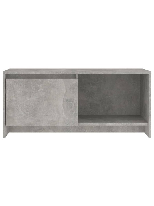 Televizoriaus spintelė, betono pilkos spalvos, 90x35x40cm, MDP