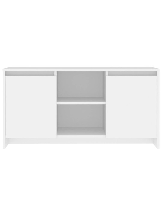 Televizoriaus spintelė, baltos spalvos, 102x37,5x52,5cm, MDP
