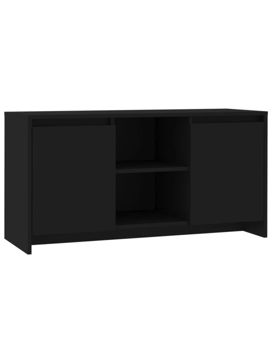 Televizoriaus spintelė, juodos spalvos, 102x37,5x52,5cm, MDP