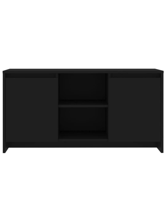 Televizoriaus spintelė, juodos spalvos, 102x37,5x52,5cm, MDP