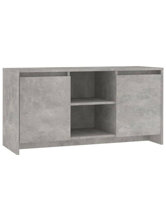 Televizoriaus spintelė, betono pilka, 102x37,5x52,5cm, MDP