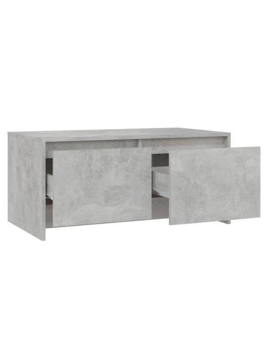 Kavos staliukas, betono pilkos spalvos, 90x50x41,5cm, MDP
